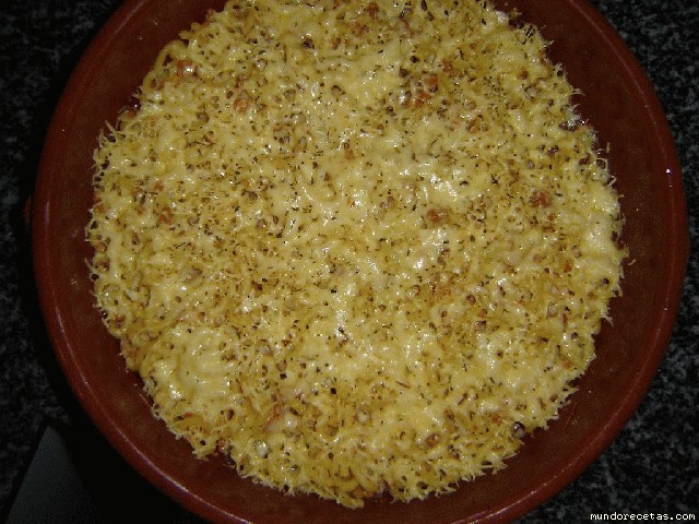 Receta de Sencilla cazuela de pasta Receta de Sencilla cazuela de pasta