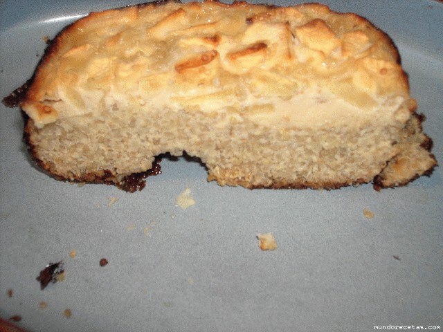 Receta de Pastel de quinoa y manzana Receta de Pastel de quinoa y manzana