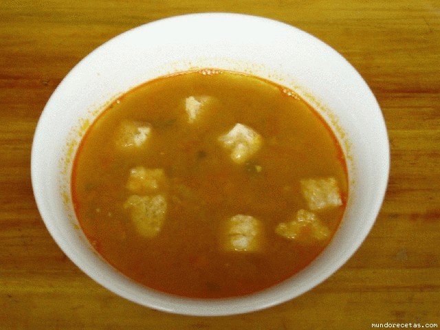 Receta de SOPA DE PESCADO O MARISCO CON VERDURAS CHEF 2000 Receta de SOPA DE PESCADO O MARISCO CON VERDURAS CHEF 2000