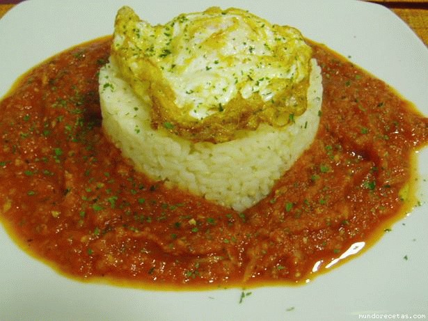 Receta de Arroz a la Cubana