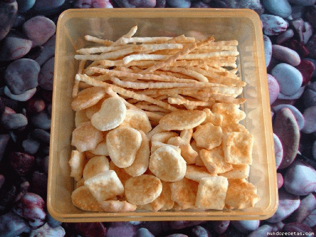 Receta de Galletitas y palitos de aperitivo(s/g) Receta de Galletitas y palitos de aperitivo(s/g)