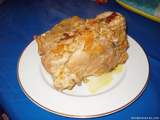 Receta de PALETA DE CERDO EN SALSA - G.M Receta de PALETA DE CERDO EN SALSA - G.M