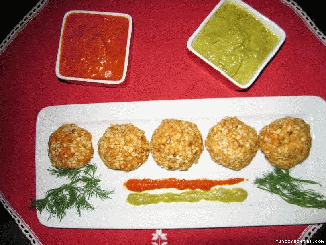 Receta de Albondigas de bonito Receta de Albondigas de bonito