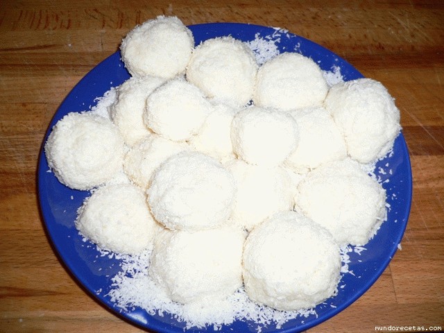 Receta de Trufas blancas Receta de Trufas blancas