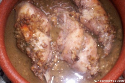 Receta de CONEJO CON SALSA DE LIMON GM Receta de CONEJO CON SALSA DE LIMON GM