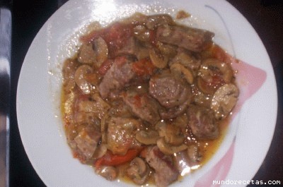 Receta de Ternera a la Marengo olla gm Receta de Ternera a la Marengo olla gm