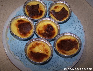 Receta de Flan con bizcocho y miel (Thermomix)