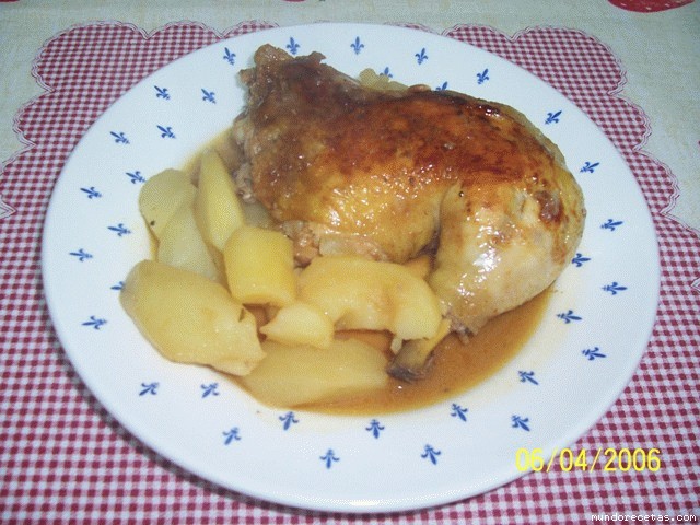 Receta de pollo al limón de oviedo.(pizza-pan) Receta de pollo al limón de oviedo.(pizza-pan)