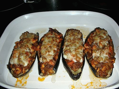 Receta de Berenjenas rellenas (paiper) Receta de Berenjenas rellenas (paiper)