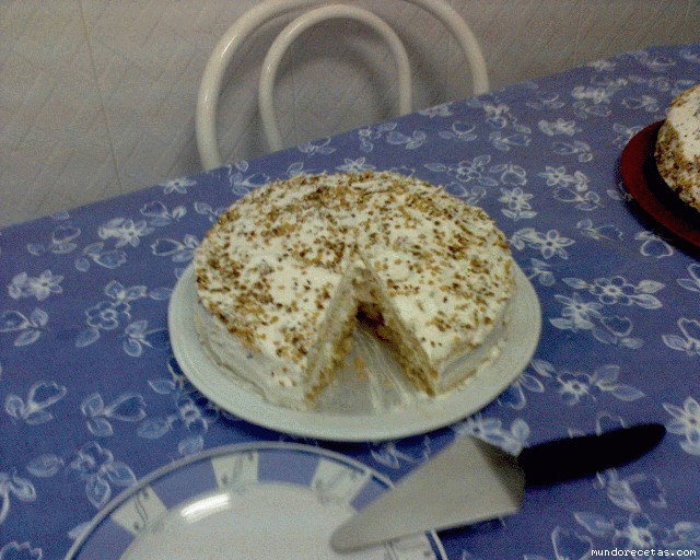Receta de tarta de pia y cabello de angel (foto)