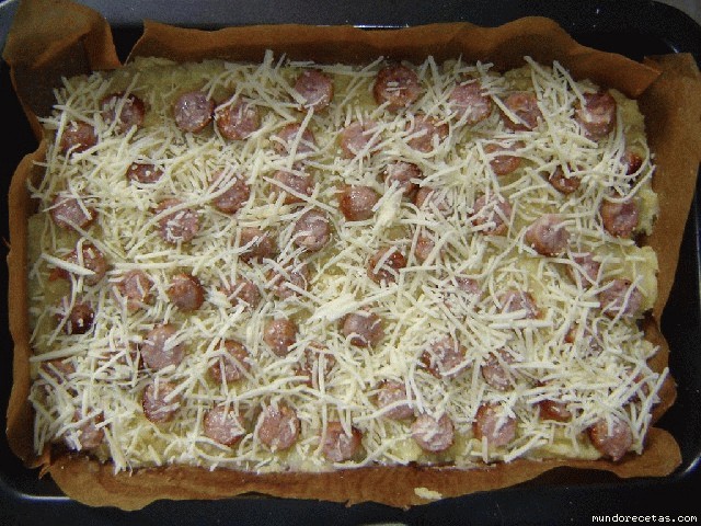 Receta de Salchichas frescas gratinadas Receta de Salchichas frescas gratinadas
