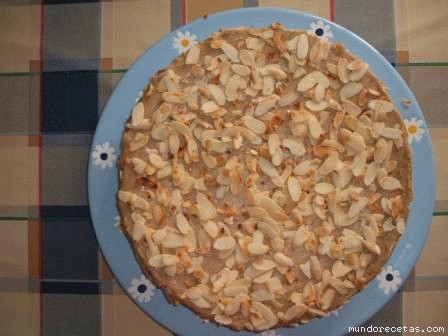 Receta de Tarta de moka y almendras (Thermomix) Receta de Tarta de moka y almendras (Thermomix)