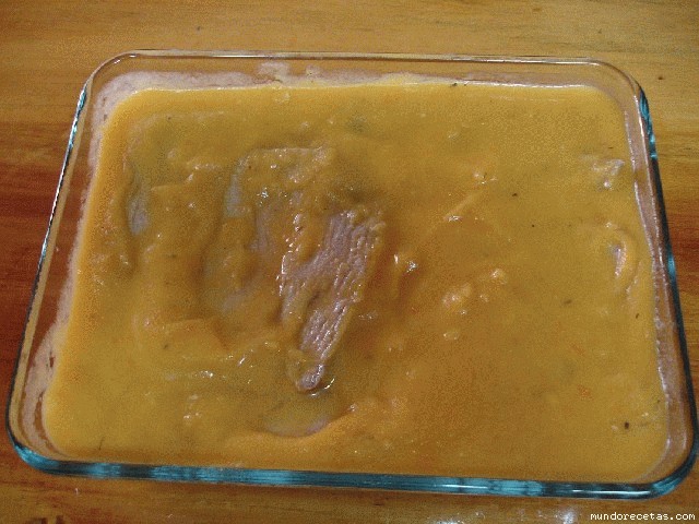 Receta de SOLOMILLO CON SALSA DE MANZANA CHEF 2000 Receta de SOLOMILLO CON SALSA DE MANZANA CHEF 2000
