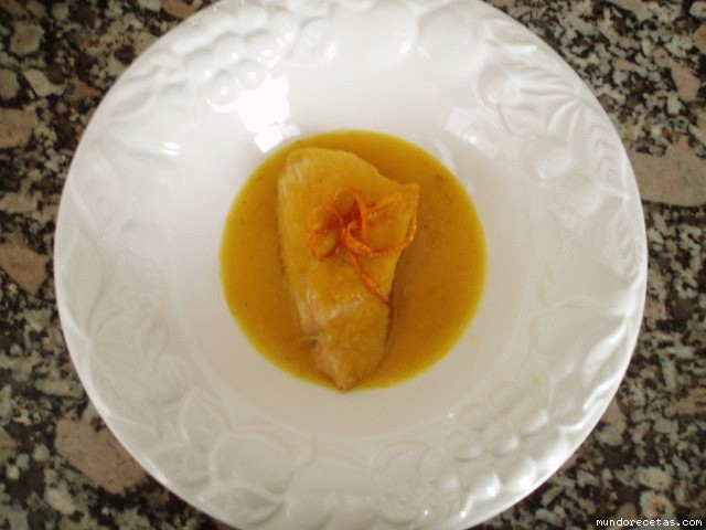 Receta de SALMÓN A LA NARANJA DE CABRIOLA Receta de SALMÓN A LA NARANJA DE CABRIOLA