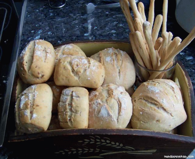 Receta de Panecillos sabores (Thermomix) Receta de Panecillos sabores (Thermomix)