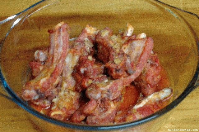 Receta de COSTILLAS ADOBADAS CHEF 2000 Receta de COSTILLAS ADOBADAS CHEF 2000