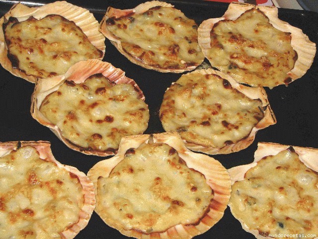 Receta de Vieiras de marisco (Thermomix) Receta de Vieiras de marisco (Thermomix)