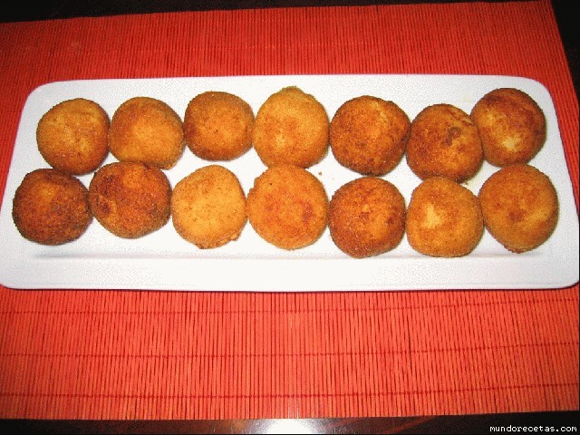 Receta de Bolas de queso Manchego (Thermomix) Receta de Bolas de queso Manchego (Thermomix)