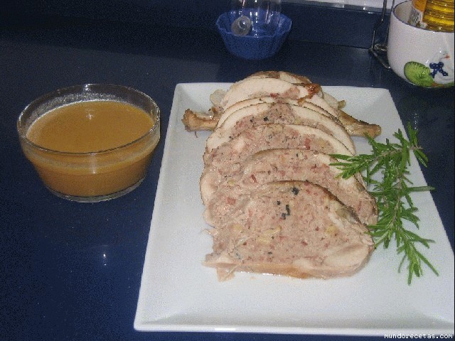 Receta de Pollo relleno Receta de Pollo relleno