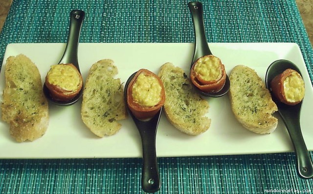 Receta de Piquillos rellenos de gambas al curry Receta de Piquillos rellenos de gambas al curry