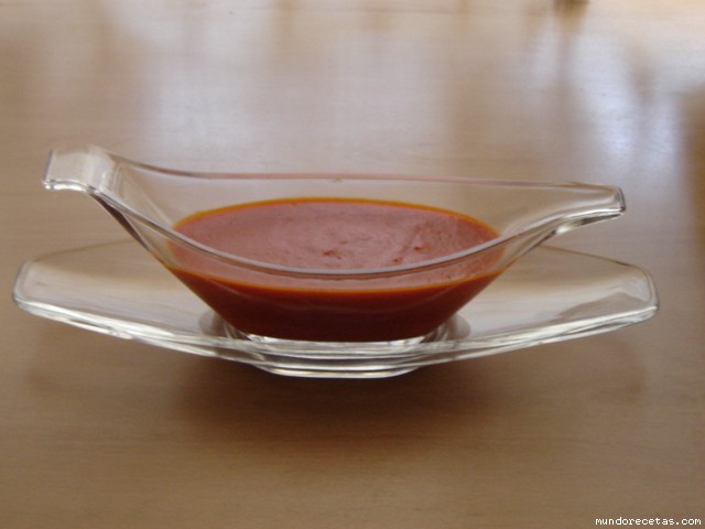 Receta de Salsa barbacoa (Thermomix) Receta de Salsa barbacoa (Thermomix)
