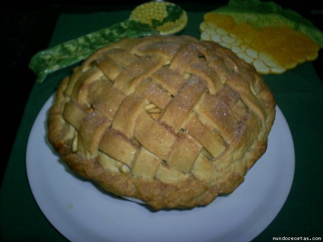 Receta de pay de manzana seixido Receta de pay de manzana seixido