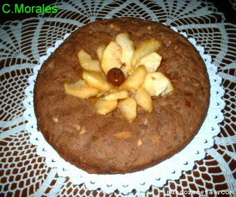 Receta de Puding de manzana Receta de Puding de manzana