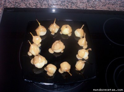 Receta de peritas con crema de cafe Receta de peritas con crema de cafe