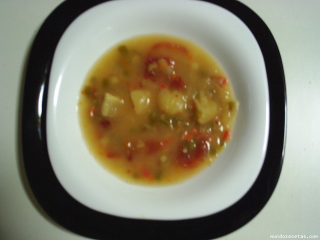 Receta de SOPA FRIA DE VERDURAS Receta de SOPA FRIA DE VERDURAS