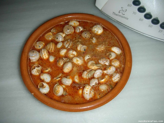 Receta de Caracoles (Thermomix) Receta de Caracoles (Thermomix)