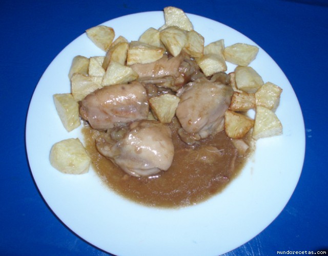 Receta de POLLO MALAGA VIRGEN KAMPANILLA (Olla GM) Receta de POLLO MALAGA VIRGEN KAMPANILLA (Olla GM)