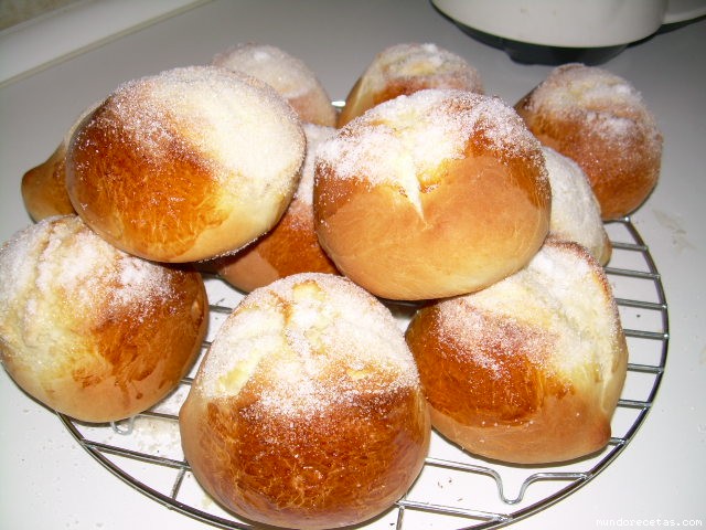 Receta de suizos rosa Receta de suizos rosa