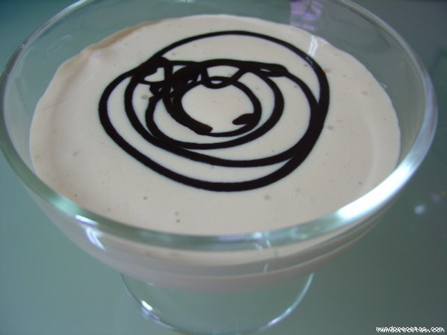 Receta de Mouse helada de melocoton (thermomix)