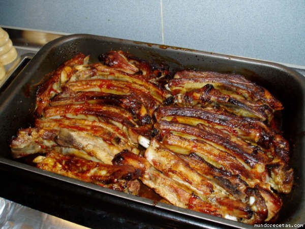 Receta de Costillas americanas