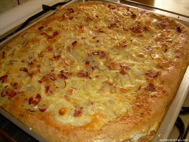Receta de pastel de cebolla Receta de pastel de cebolla