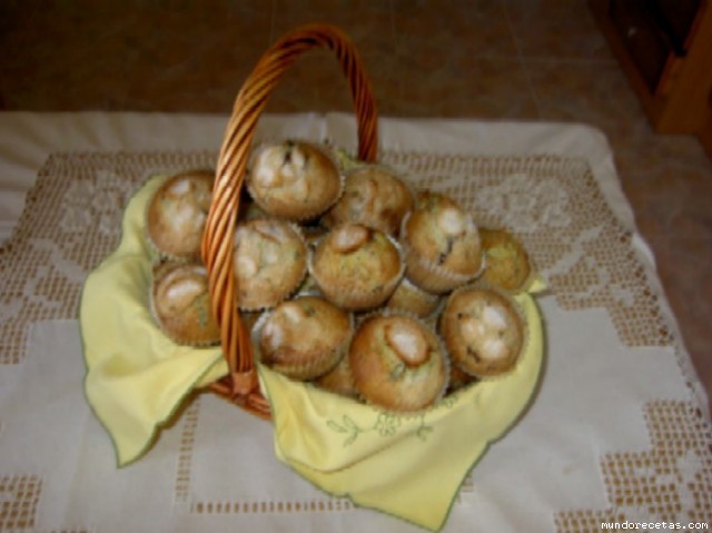 Receta de magdalenas de chocolate y menta