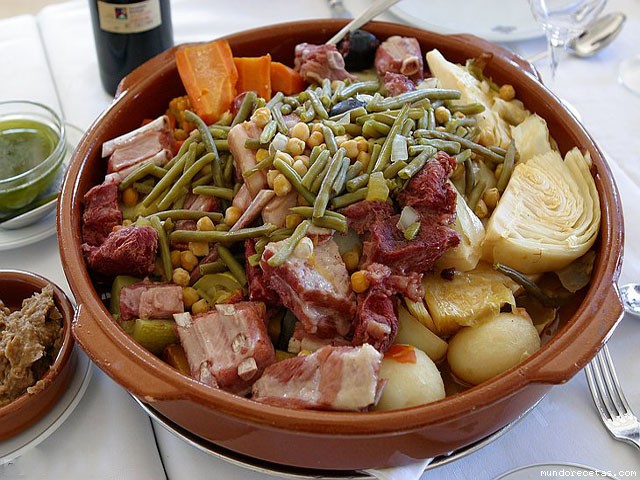 Receta de PUCHERITO CANARIO Receta de PUCHERITO CANARIO