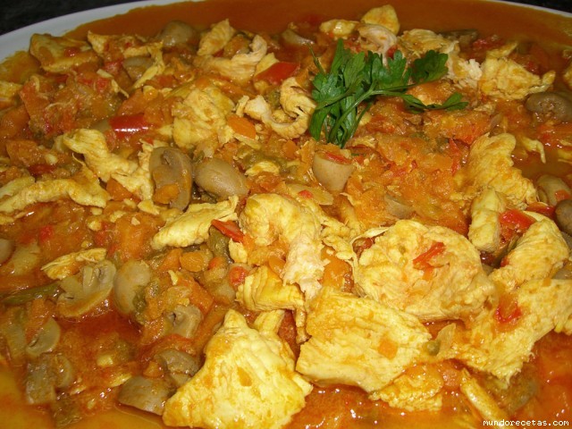 Receta de Pollo en salsa (Thermomix) Receta de Pollo en salsa (Thermomix)