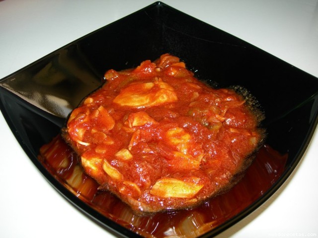 Receta de Pulpo a la marinera Receta de Pulpo a la marinera