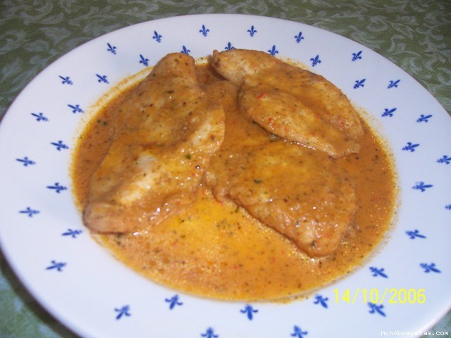 Receta de pechugas de pollo (a mi manera) Receta de pechugas de pollo (a mi manera)