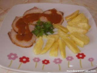 Receta de lomo mechado