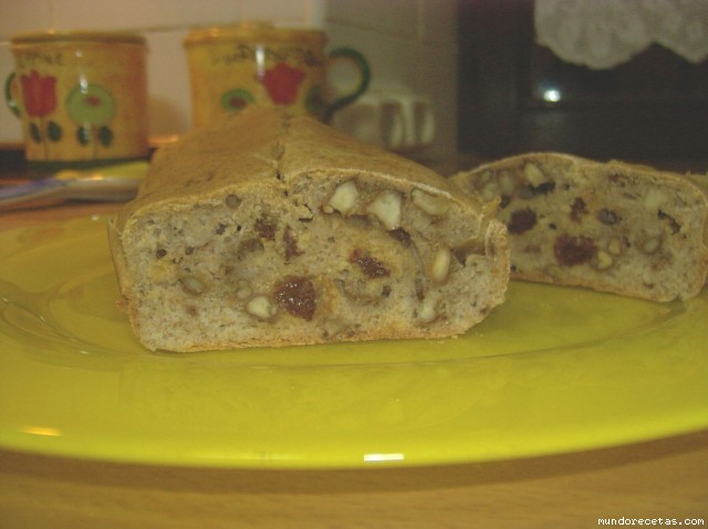 Receta de Pan de Pasas y Nueces Receta de Pan de Pasas y Nueces