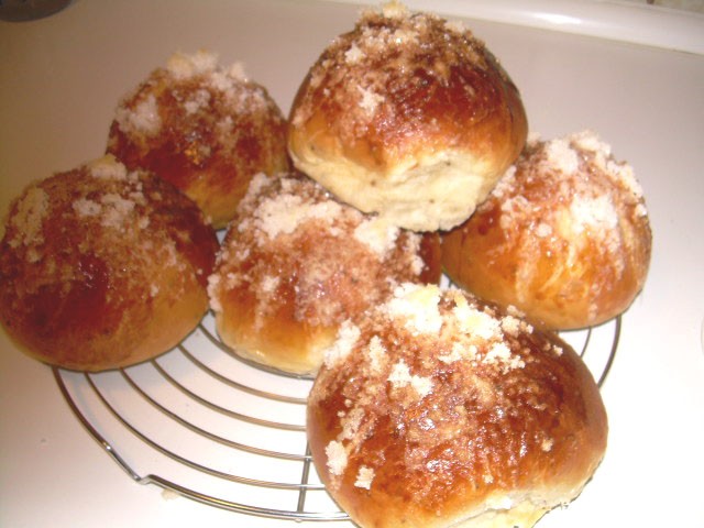 Receta de panecillos de naranja y anises Receta de panecillos de naranja y anises