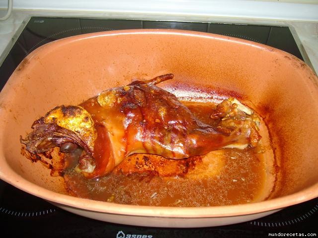 Receta de cochinillo asado en la romer Receta de cochinillo asado en la romer