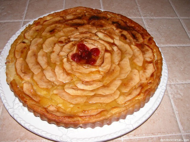 Receta de Tarta francesa de calabaza y manzana (thermomix)