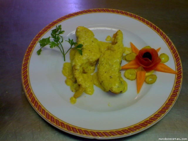 Receta de Bacalao a  la  Tournedo