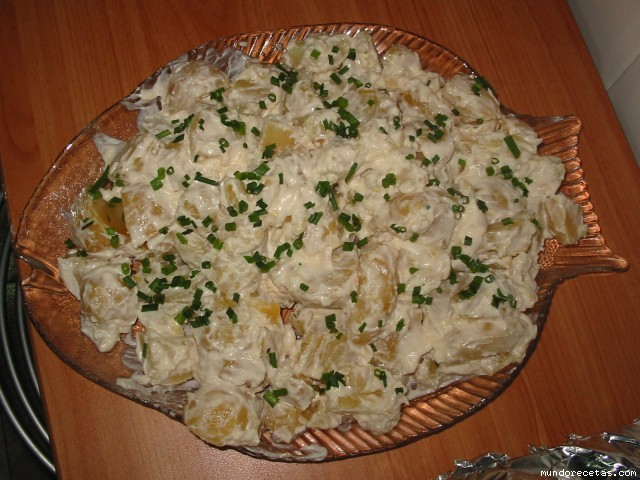 Receta de patatas con alioli casero por zaplan Receta de patatas con alioli casero por zaplan