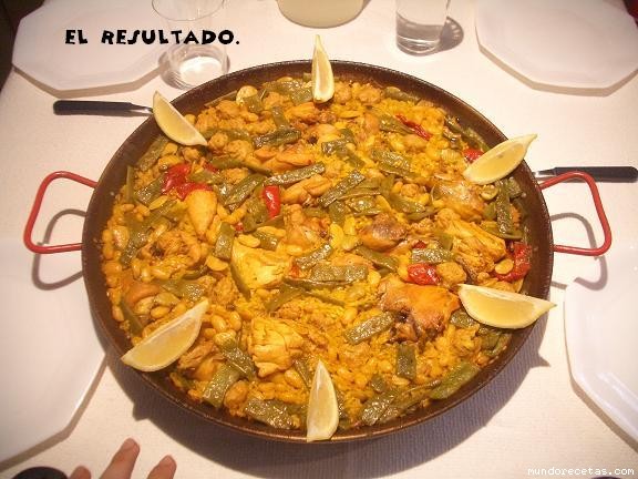Receta de Paella de mi casa (Valencia). Paso a paso Receta de Paella de mi casa (Valencia). Paso a paso
