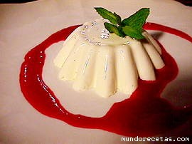 Receta de Panacotta Receta de Panacotta
