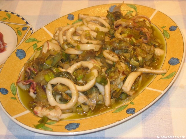 Receta de Calamares Receta de Calamares
